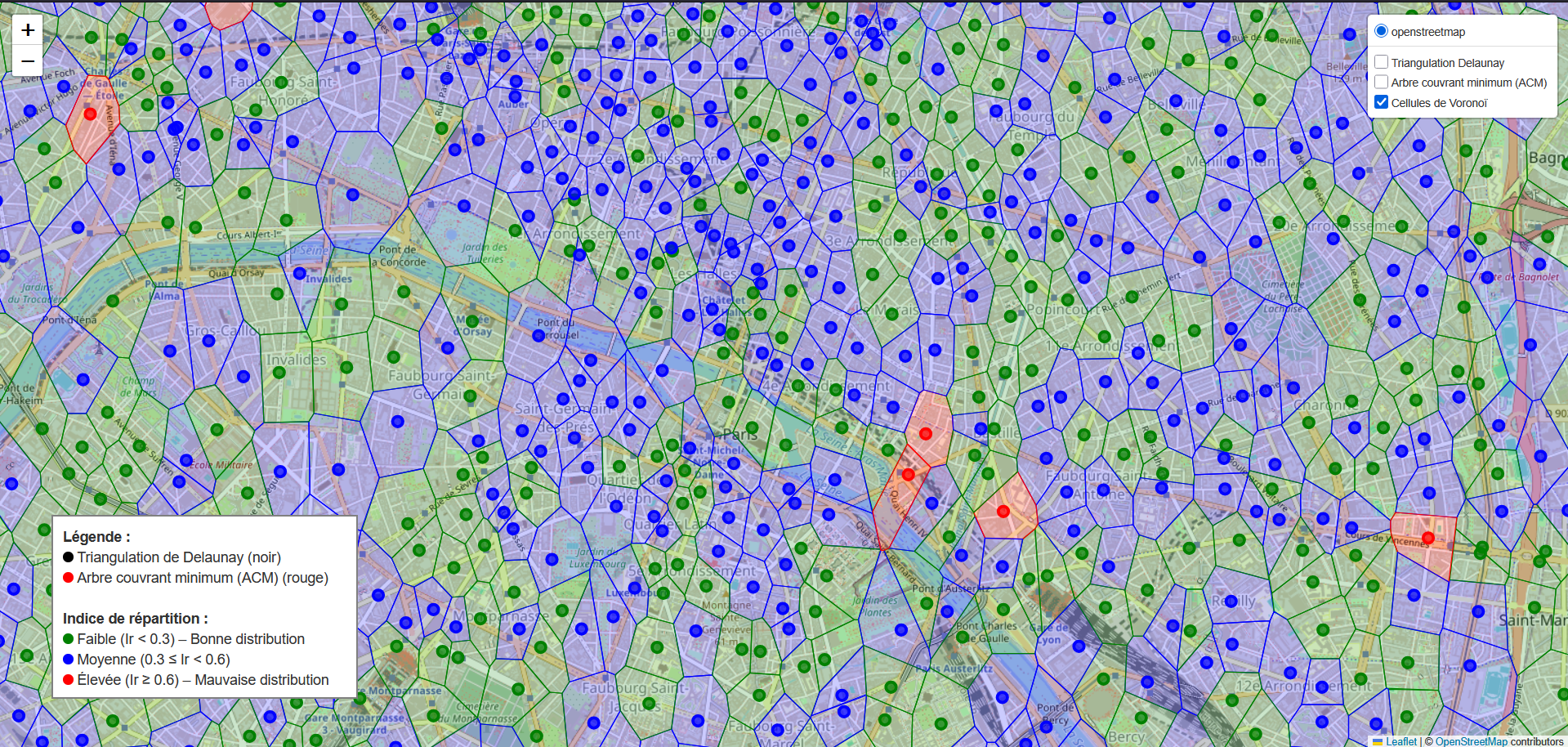 Analyse réseau Vélib